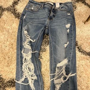 Eunina mid rise girlfriend jeans